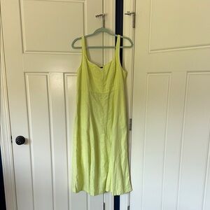 Bright Yellow/Green Spring Dress